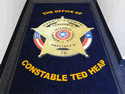 Custom Made Maintenance Pro Logo Mat Harris County Constables Office of Houston Texas
