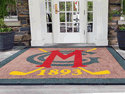 Custom Made Maintenance Pro Logo Mat Montclair Golf Club of West Orange New Jersey