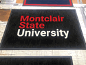 Custom Made Maintenance Pro Logo Mat Montclair State University of Montclair New Jersey
