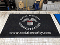 Custom Made Maintenance Pro Logo Mat Social Security Administration of Lawrence Kansas