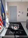 Custom Made Spectrum Logo Rug Lehigh University Police Department of Bethlehem Pennsylvania