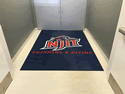 Custom Made Spectrum Logo Rug New Jersey Institute of Technology of Newark New Jersey