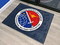 Custom Made Spectrum HD Logo Mat US Air Force Airman Leadership School of Joint Base Charleston South Carolina