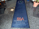 Custom Made Spectrum Logo Rug B and A Realty Management of Fairfield New Jersey
