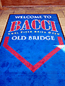 Custom Made Spectrum Logo Rug Bacci Resturant and Pizzerria of Woodbridge New Jersey 02