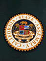 Custom Made Spectrum Logo Rug California State Assembly of Fresno California 02