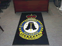 Custom Made Spectrum Logo Rug Canadian Royal Army 409th Fighter Squadron of Cold Lake Alberta Canada 03