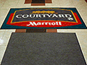 Custom Made Spectrum Logo Rug Courtyard Marriot of New Jersey