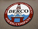 Custom Made Spectrum Logo Rug Derco Oil Drilling of Houston Texas