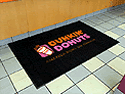 Custom Made Spectrum Logo Rug Dunkin Doughnuts of Staten Island New York 01