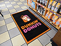 Custom Made Spectrum Logo Rug Dunkin Doughnuts of Staten Island New York 02