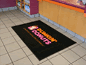 Custom Made Spectrum Logo Rug Dunkin Doughnuts of Staten Island New York 03