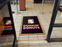 Custom Made Spectrum Logo Rug Dunkin Doughnuts of Staten Island New York 04