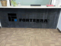 Custom Made Spectrum Logo Rug Forterra Pipe and Precast of Shawnee Kansas