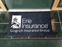 Custom Made Spectrum Logo Rug Gingrich Insurance Group of Lebanon Pennsylvania