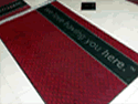 Custom Made Spectrum Logo Rug Hampton Inn of Petersburg Virginia 02