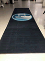 Custom Made Spectrum Logo Rug Harbor Division of Long Beach California