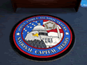 Custom Made Spectrum Logo Rug Joint Force Headquarters National Police of Washington DC