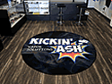 Custom Made Spectrum Logo Rug Kickin Ash Vapors of Paducah Kentucky 02