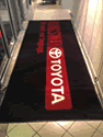 Custom Made Spectrum Logo Rug Kingsway Toyota of Edmonton Alberta Canada 01