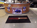 Custom Made Spectrum Logo Rug Kingsway Toyota of Edmonton Alberta Canada 02