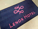 Custom Made Spectrum Logo Rug Lenox Hotel of Dagupan City Philippines