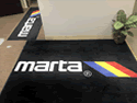 Custom Made Spectrum Logo Rug Metropolitan Atlanta Rapid Transit Authority of Atlanta Georgia 01