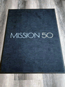Custom Made Spectrum Logo Rug Mission 50 of Hoboken, New Jersey