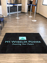 Custom Made Spectrum Logo Rug Mt Wheeler Power of Ely Nevada