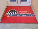 Custom Made Spectrum Logo Rug New Jersey Institute of Technology of Newark New Jersey