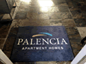 Custom Made Spectrum Logo Rug Palencia Apartment Homes of Dallas Texas