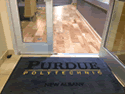 Custom Made Spectrum Logo Rug Perdue Polytechnic School of New Albany New York 03