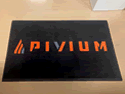 Custom Made Spectrum Logo Rug Pivium-of-Phoenix-Arizona