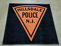 Custom Made Spectrum Logo Rug Police Department of Hillsdale New Jersey