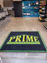 Custom Made Spectrum Logo Rug Prime Metal Buildings & Components of Dublin Texas