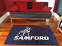 Custom Made Spectrum Logo Rug Samford University of Homewood Alabama 02