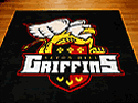 Custom Made Spectrum Logo Rug Seton Hill University Athletics of Greensburg Pennsylvania