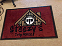 Custom Made Spectrum Logo Rug Steezys Trap House of Orlando Florida 02