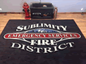 Custom Made Spectrum Logo Rug Sublimity Fire District of Marion County Oregon_02