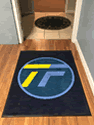 Custom Made Spectrum Logo Rug Take Flight Aviation LLC of Montgomery New York 02