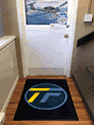 Custom Made Spectrum Logo Rug Take Flight Aviation LLC of Montgomery New York 03