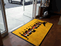 Custom Made Spectrum Logo Rug TigerDen Martial Arts of Clear Lake Texas