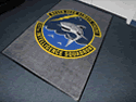 Custom Made Spectrum Logo Rug US Air Force 37th Intelligence Battalion of Fort Meade Maryland 02