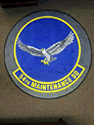 Custom Made Spectrum Logo Rug US Air Force 54th Maintenance Squadron of Holloman AFB New Mexico