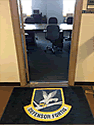 Custom Made Spectrum Logo Rug US Air Force 673 Security Forces Squadron of JBER Alaska 01