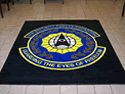Custom Made Spectrum Logo Rug US Air Force Air Force Security Forces of Moody Air Force Base Georgia 02