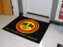 Custom Made Spectrum Logo Rug US Army Armament Research Center of Picatiny Arsenal New Jersey