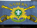 Custom Made Spectrum Logo Rug US-Army-Saber-Recon