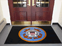 Custom Made Spectrum Logo Rug US Coast Guard Sector Buffalo of Buffalo New York 03