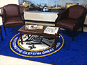 Custom Made Spectrum Logo Rug US Coast Guard Sector Buffalo of Buffalo New York 06